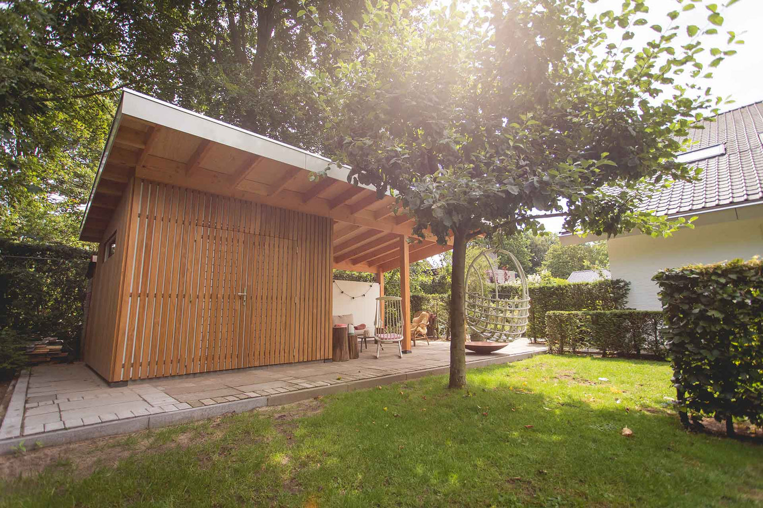 Ruim tuinhuis op maat