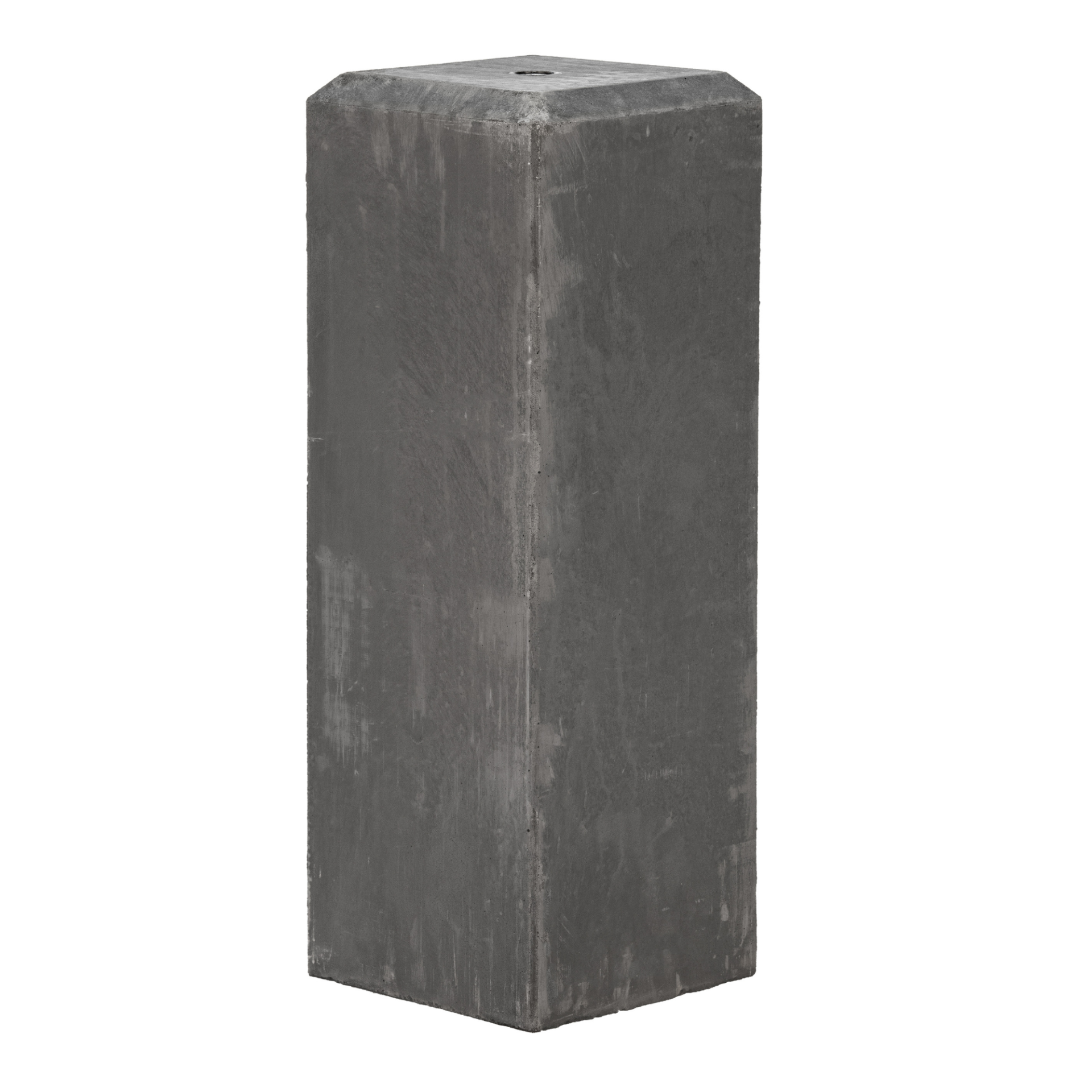 Berton betonpoer antraciet 18 x 18 x 50 cm met M20-bus