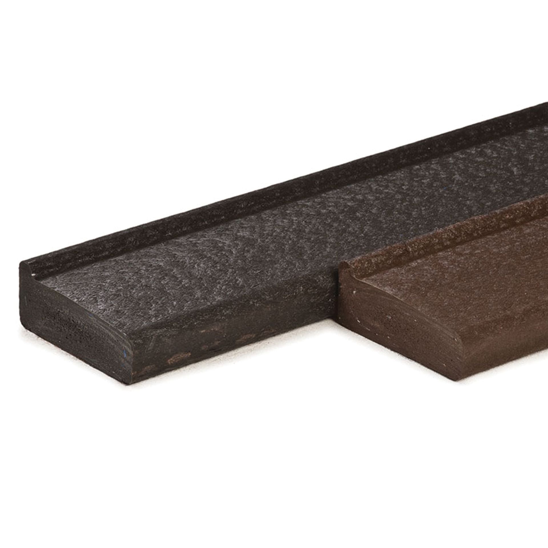 Kunststof afwateringsbalk 3,5 x 8,8 x 300 cm voor blokhutten