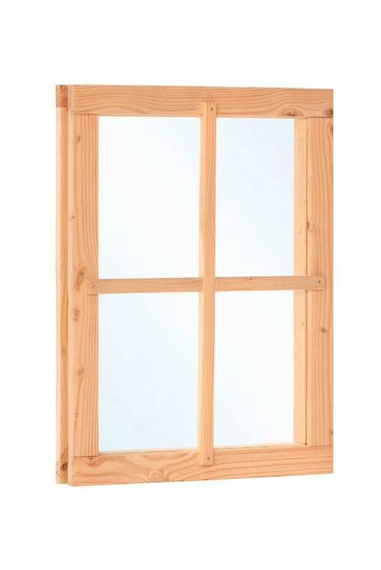 Douglas vast raam met roedes 64,2 x 81,2 cm